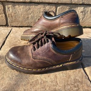 Vintage Dr Martens 8053 Crazy Horse Casual Shoes Size 6